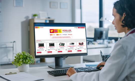 Customized product-specific training for medical and healthcare professionals.