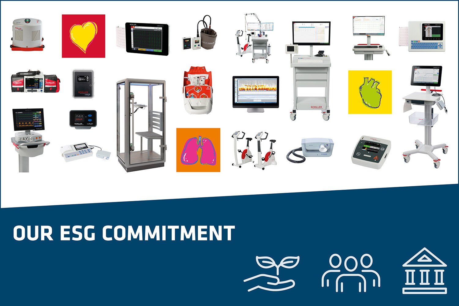 SCHILLER is committed to promoting environmentally responsible and sustainable development across the entire spectrum of its activities. 