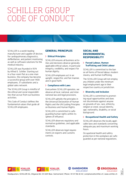 SCHILLER Group: Code of Conduct