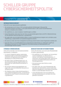 Engagement für Cybersicherheit