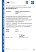 EC Certificate Ganshorn Medizin Electronic GmbH (Class I Devices in sterile condition, with measuring function or reusable surgical instruments)