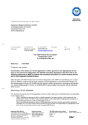 Confirmation Letter Ganshorn Medizin Electronic GmbH
