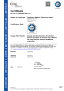 DIN EN ISO 13485:2016 Ganshorn Medizin Electronic GmbH