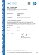 EC Certificate Ergosana GmbH