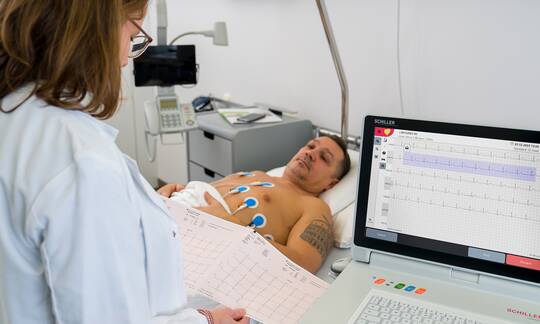 Resting ECG - High-performance 16-channel  | © SCHILLER