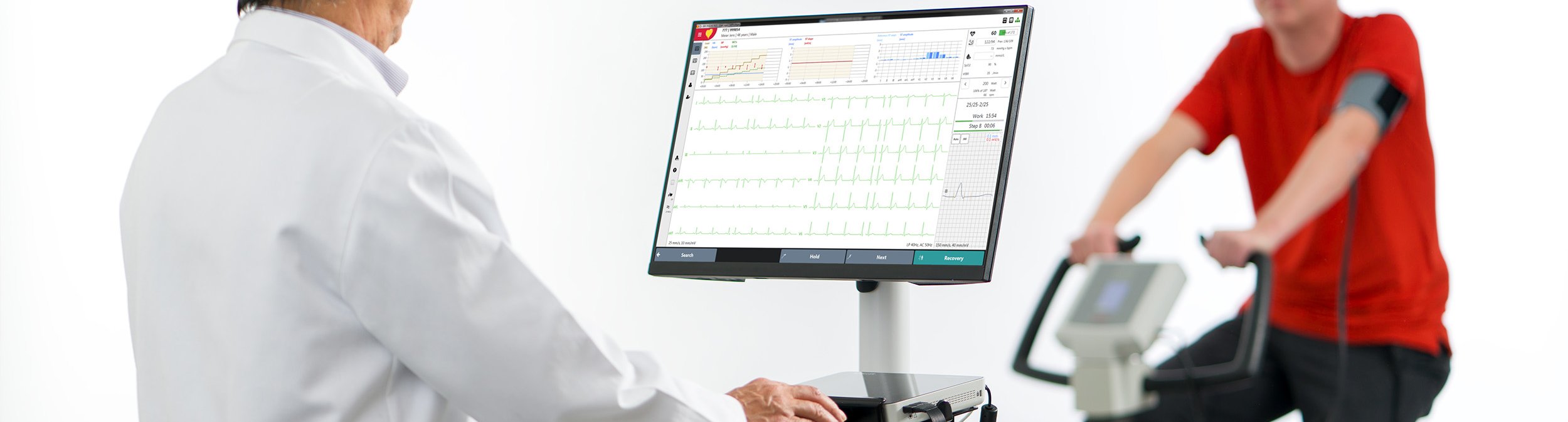 Exercise ECG in an integrated system | © SCHILLER