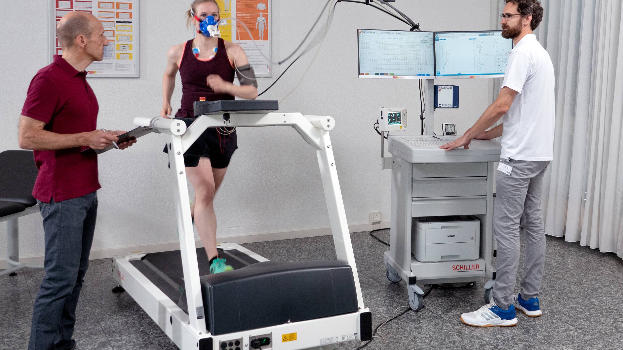 CARDIOVIT CS-200 Excellence ErgoSpiro | © SCHILLER pulmonary function tests and metabolic tests | © SCHILLER