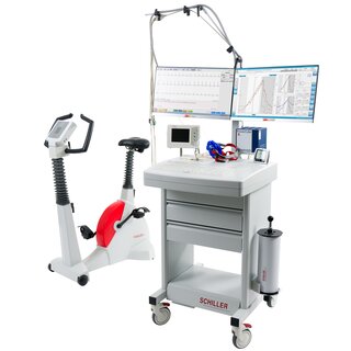 CARDIOVIT CS-200 Excellence ErgoSpiro with ergometer | © SCHILLER