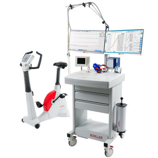 CARDIOVIT CS-200 Excellence ErgoSpiro with ergometer | © SCHILLER
