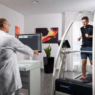 high-end stress test solution with treadmill