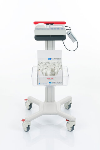 Portable spirometer with ultrasound technology | © SCHILLER