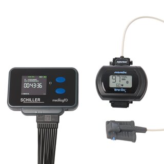 with optional SpO2 sensor | © SCHILLER