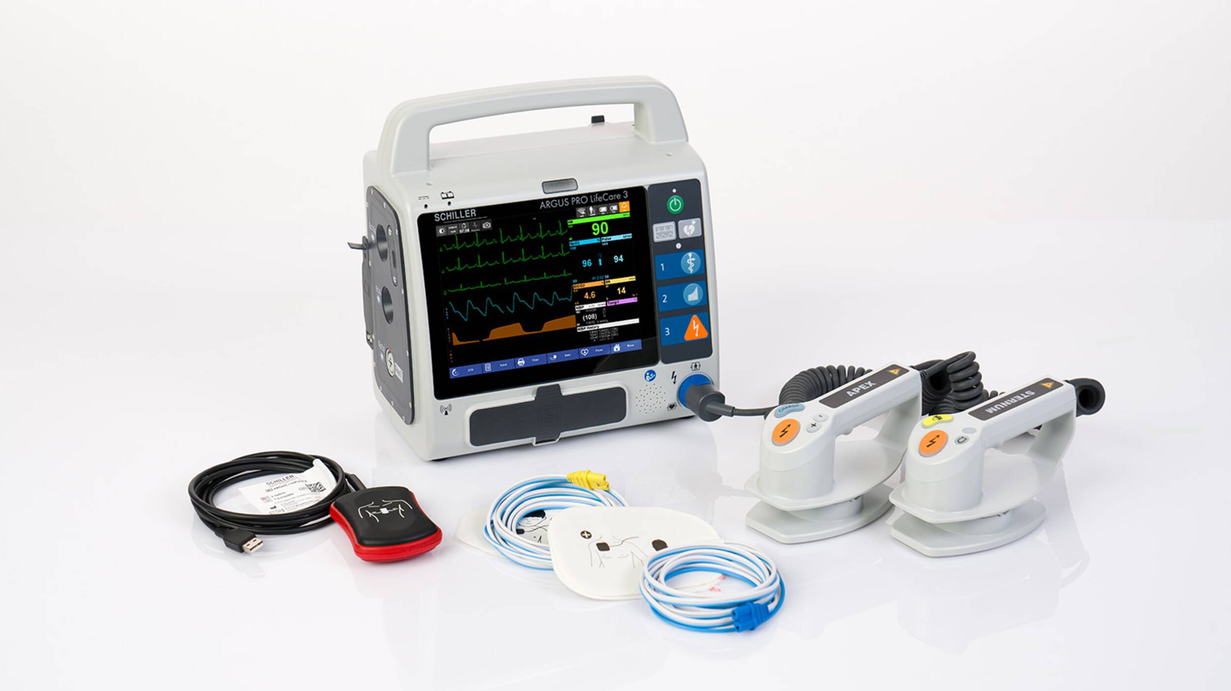 ready for  all interventions, from monitoring the  essentials to all vital parameters