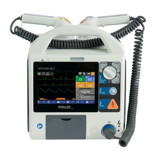 connected defibrillator/monitor | © SCHILLER