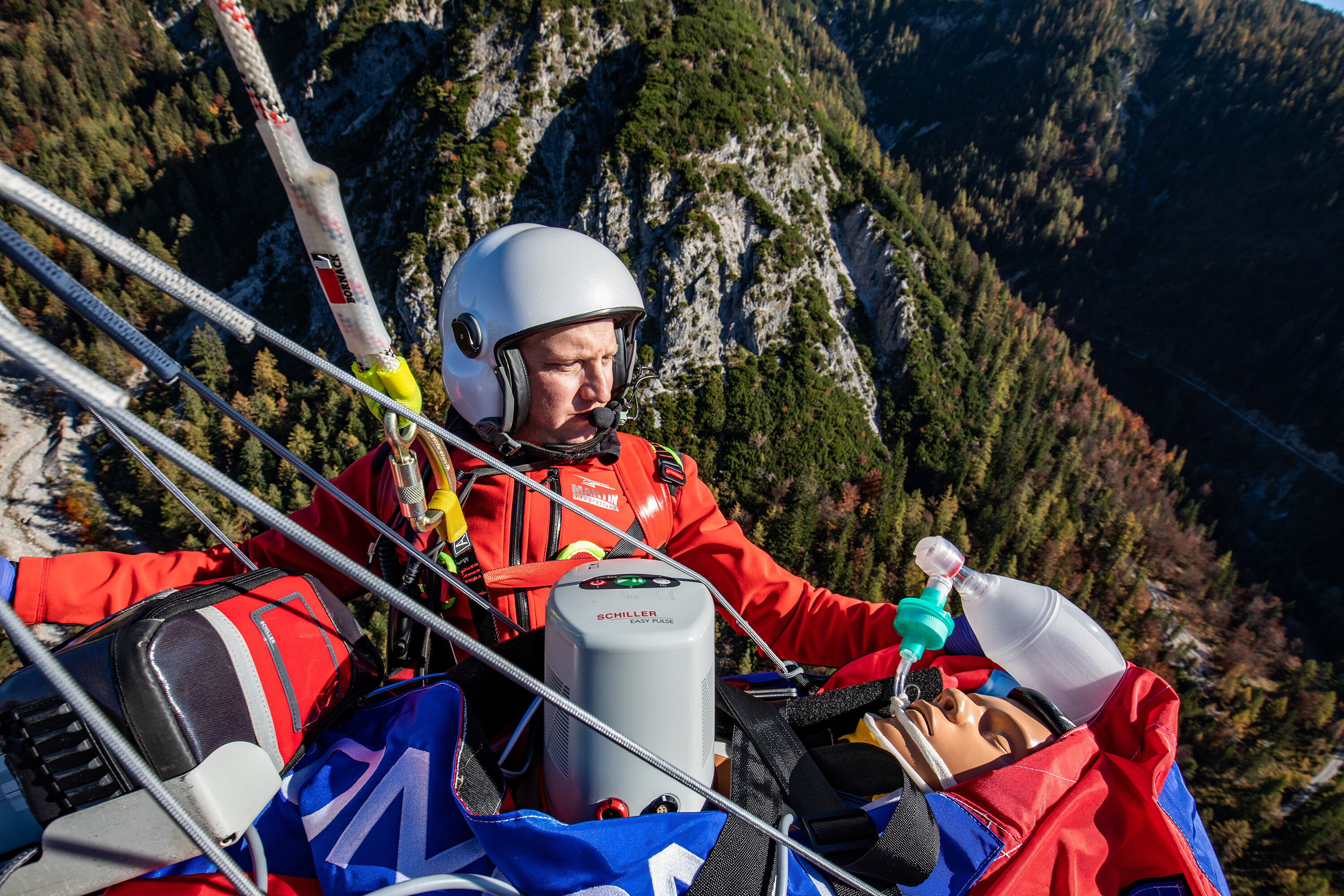 EASY PULSE - mechanical CPR in air rescue | © SCHILLER