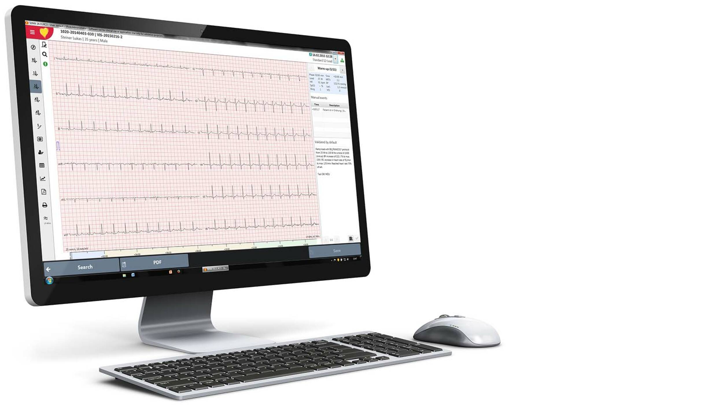 ECG Data Management System | © SCHILLER